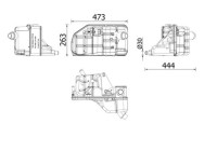 Expansion tank, coolant