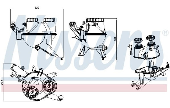 Expansion tank, coolant, Image 6