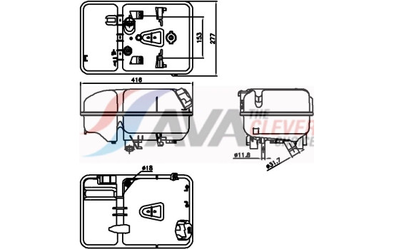 Expansion Tank, coolant