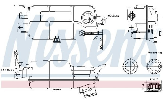 Expansion tank, coolant