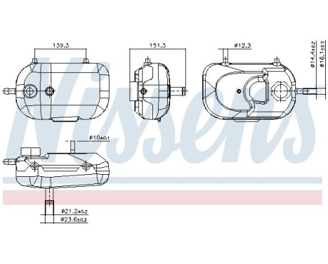 Expansion tank, coolant, Image 5