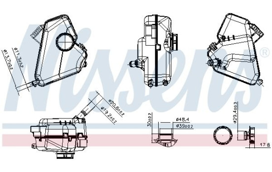 Expansion tank, coolant, Image 5