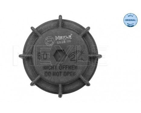 Sealing Cap, coolant tank MEYLE-ORIGINAL: True to OE.