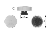 Sealing Cap, coolant tank RC231 Gates