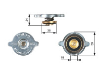 Sealing Cap, radiator RC113 Gates