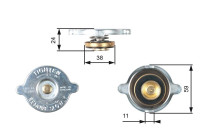 Sealing Cap, radiator RC118 Gates