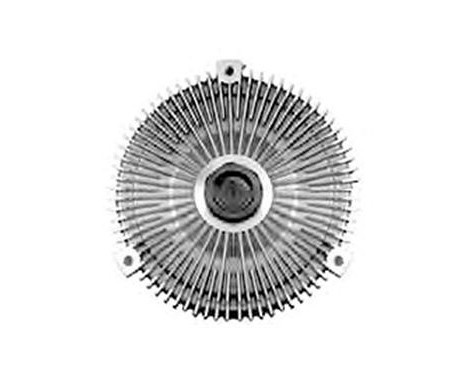 Clutch, radiator fan 0646738 Van Wezel