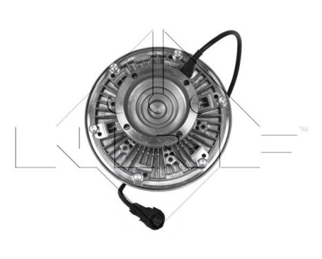 Clutch, radiator fan 49095 NRF, Image 5