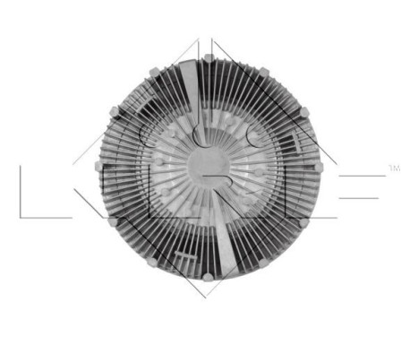 Clutch, radiator fan 49111 NRF