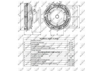 Clutch, radiator fan 49116 NRF