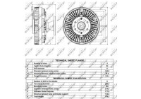 Clutch, radiator fan 49125 NRF