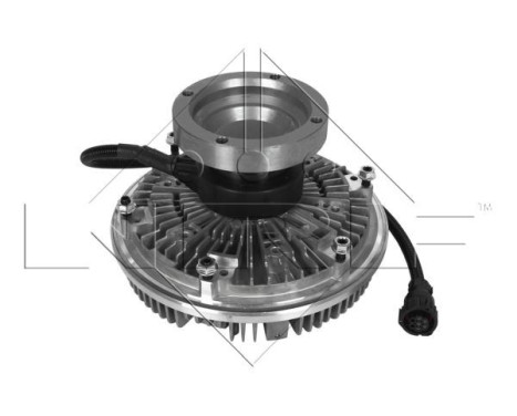 Clutch, radiator fan 49167 NRF, Image 5