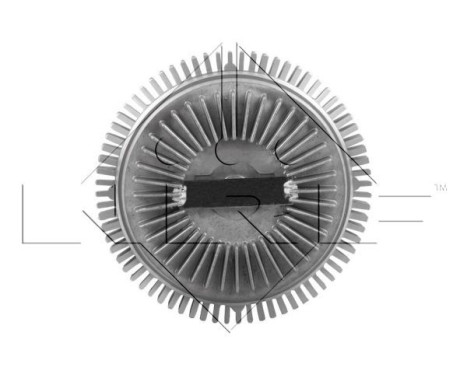 Clutch, radiator fan 49501 NRF, Image 2