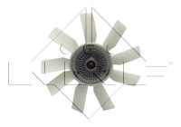 Clutch, radiator fan 49543 NRF