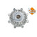 Clutch, radiator fan 49550 NRF, Thumbnail 2