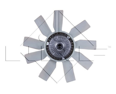 Clutch, radiator fan 49562 NRF, Image 3