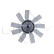 Clutch, radiator fan 49562 NRF, Thumbnail 3
