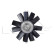 Clutch, radiator fan 49563 NRF