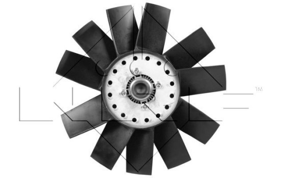 Clutch, radiator fan 49563 NRF, Image 2