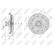 Clutch, radiator fan 49582 NRF, Thumbnail 2