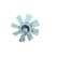 Clutch, radiator fan 49750 NRF, Thumbnail 3