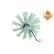 Clutch, radiator fan 49771 NRF, Thumbnail 3