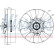 Clutch, radiator fan 86257 Nissens