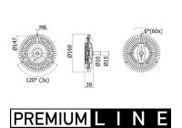 Clutch, radiator fan BEHR *** PREMIUM LINE ***