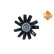 Clutch, radiator fan FULL KIT 49402 NRF, Thumbnail 2