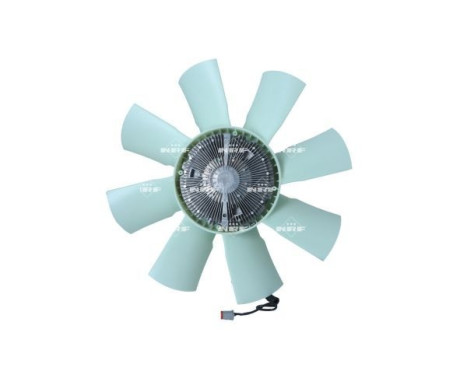 Clutch, radiator fan FULL KIT 49749 NRF, Image 2