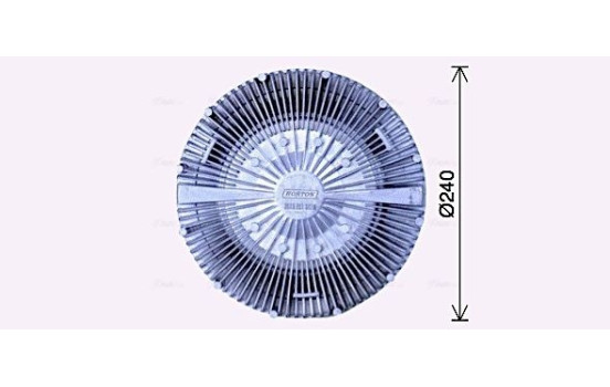 Clutch, radiator fan