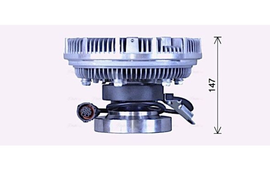 Clutch, radiator fan, Image 2