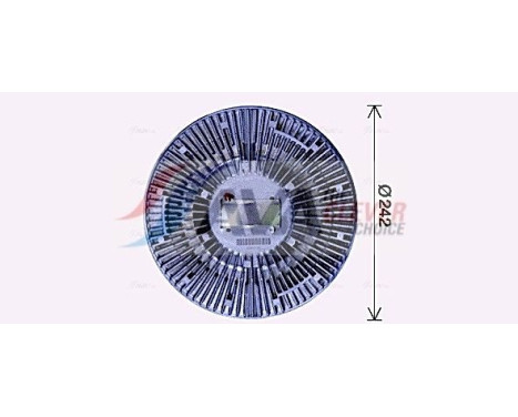 Clutch, radiator fan, Image 4