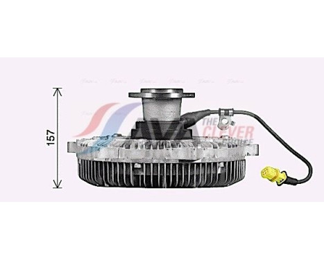 Clutch, radiator fan, Image 2