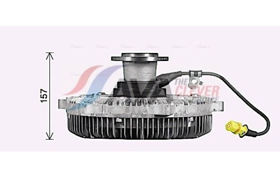 Clutch, radiator fan, Image 2
