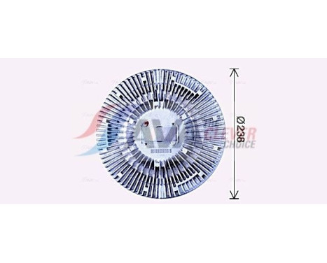 Clutch, radiator fan, Image 3