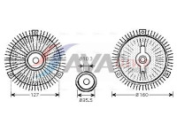 Clutch, radiator fan