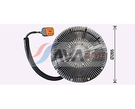 Clutch, radiator fan, Image 5