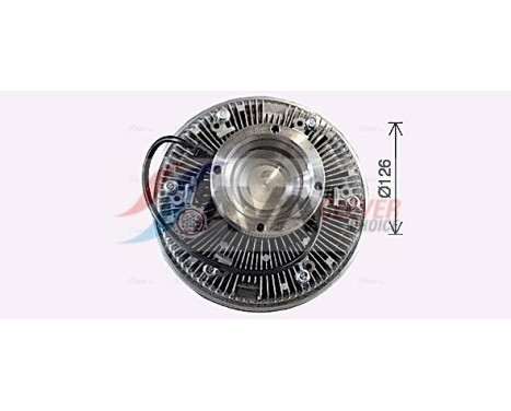 Clutch, radiator fan