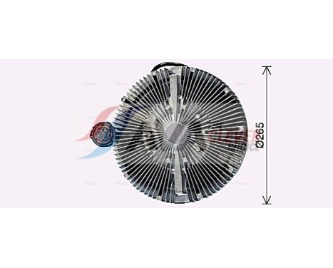 Clutch, radiator fan, Image 5