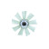 Clutch, radiator fan FULL KIT 49757 NRF, Thumbnail 3