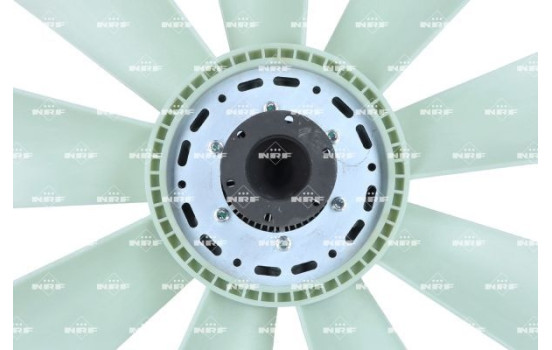Clutch, radiator fan FULL KIT 49757 NRF, Image 5
