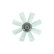 Clutch, radiator fan FULL KIT 49766 NRF