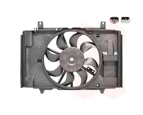 Cooling fan 3380747 International Radiators