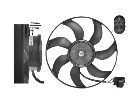 Cooling fan 3749745 International Radiators