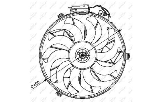 Cooling fan 47028 NRF, Image 3