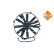 Cooling fan 47300 NRF
