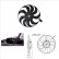 Cooling fan 47381 NRF