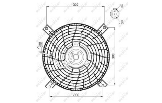 Cooling fan 47469 NRF, Image 3