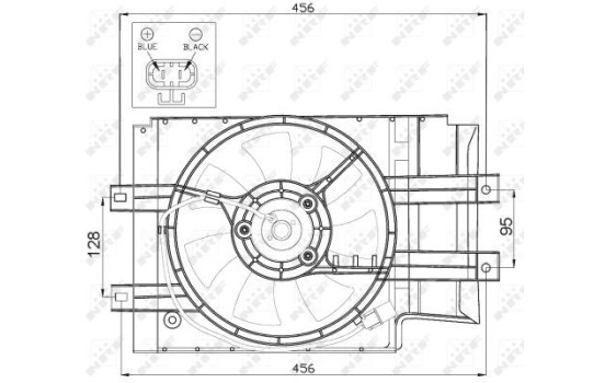 Cooling fan 47472 NRF, Image 3